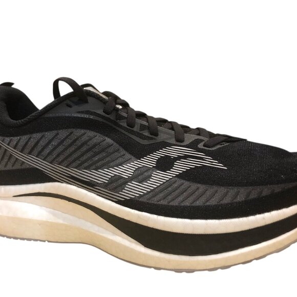 Saucony Endorphin Speed 2 Mens Running Shoes Size 11.5 Black/White NEW S20688-10 main image 6